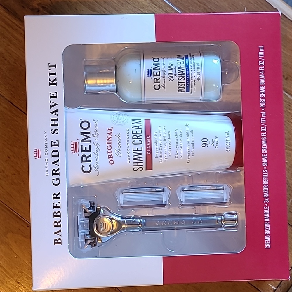 Barber Grade Shave Kit, New in Box